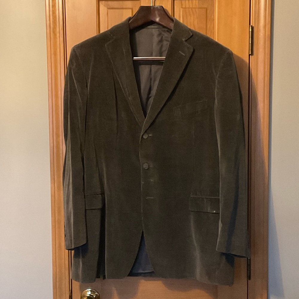 Ermenegildo Zegna Dark Olive Sport Coat
